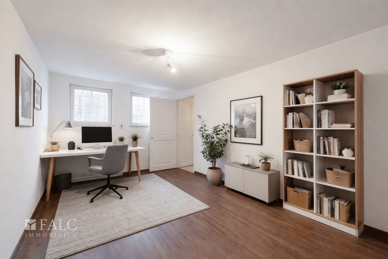 Einrichtungsbeispiel Arbeitszimmer